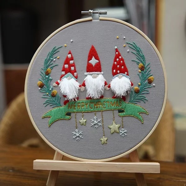 🔥 Hot Sale 50% Off🔥🎄Christmas Embroidery KIT 🧵