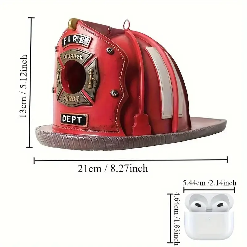 🔥LAST DAY 50% OFF⛑️Firefighter-Themed Birdhouse🐦