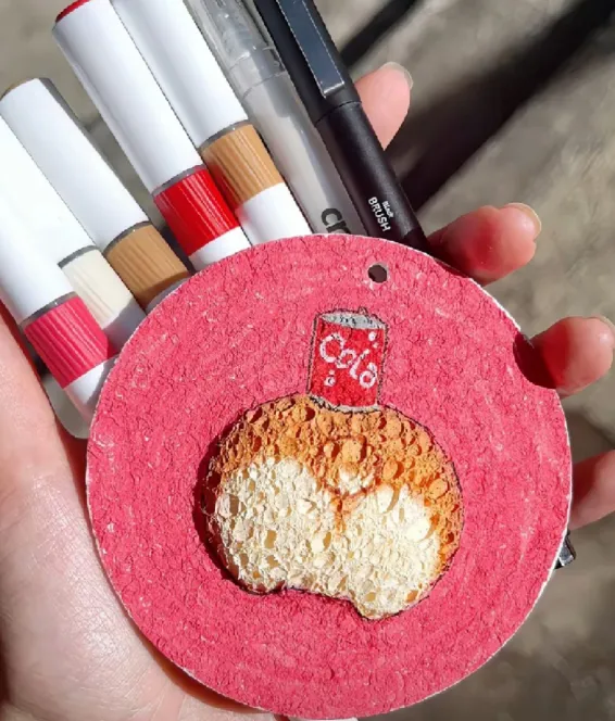 🎁Limited Sale🔥3D Foam Texture Canvas🎨