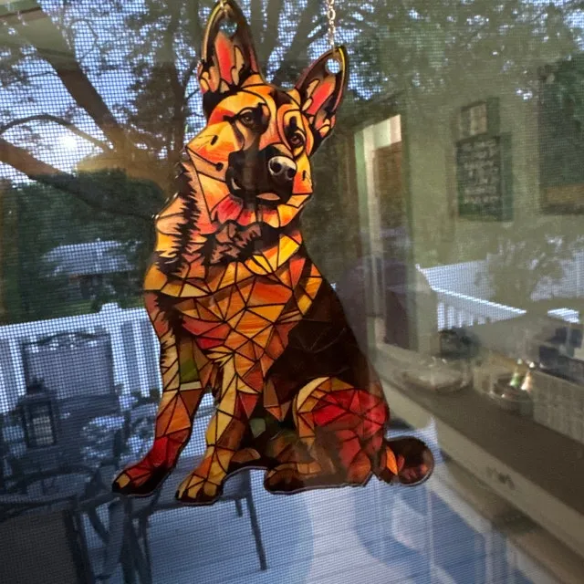 🐶Dachshund Window Hanging