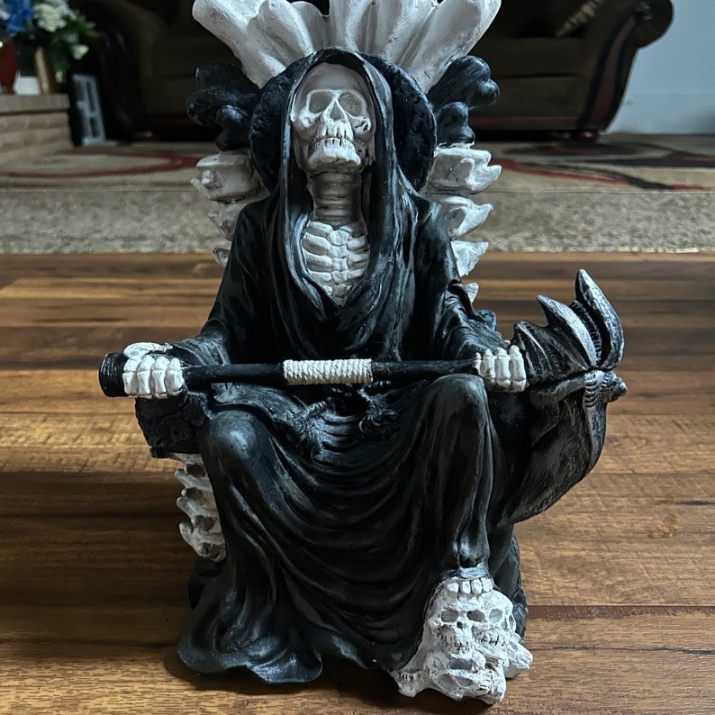🔥Hot Sale 50% Off🔥😱Black Holy Death Statue💀