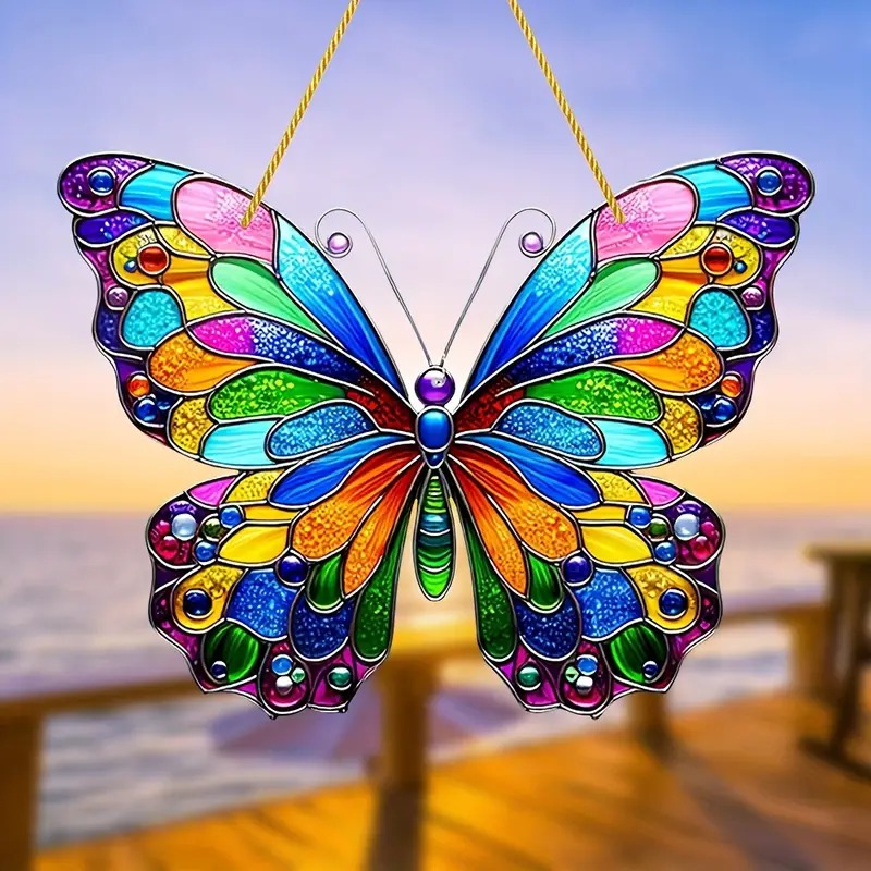 🔥50% OFF🔥🦋Colorful Butterfly Decorative Pendants