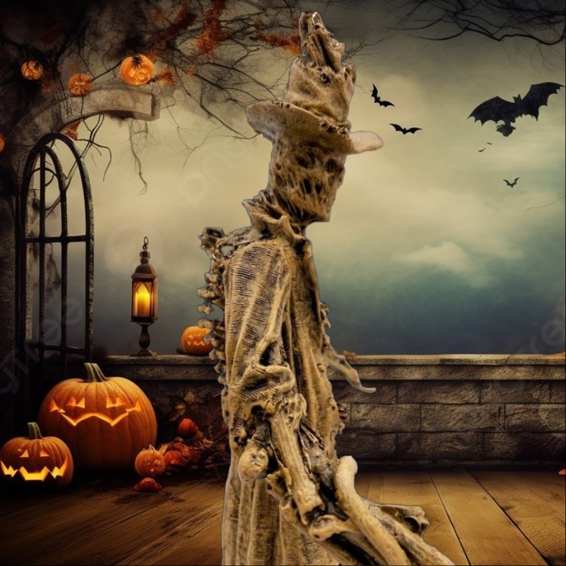 🔥Hot Sale 50% Off🔥🎃Halloween Scarecrow Decorative Ornaments