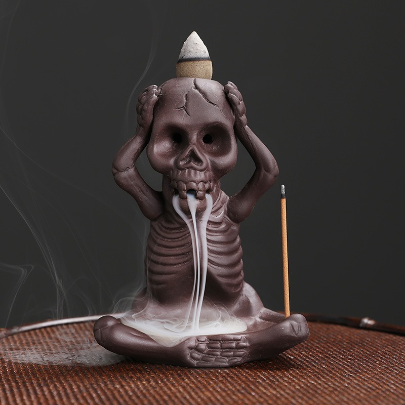 🔥Hot Sale 50% Off🔥🧘‍Three Wisdom Backflow Incense Burner