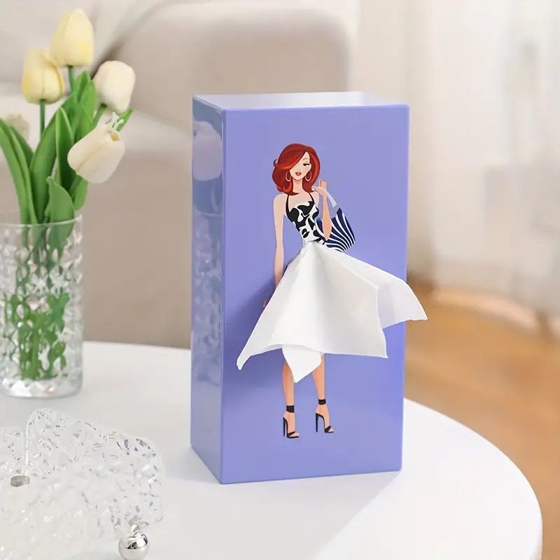 🔥Hot Sale 50% Off🔥👗Flying Skirt Tissue Box🧻