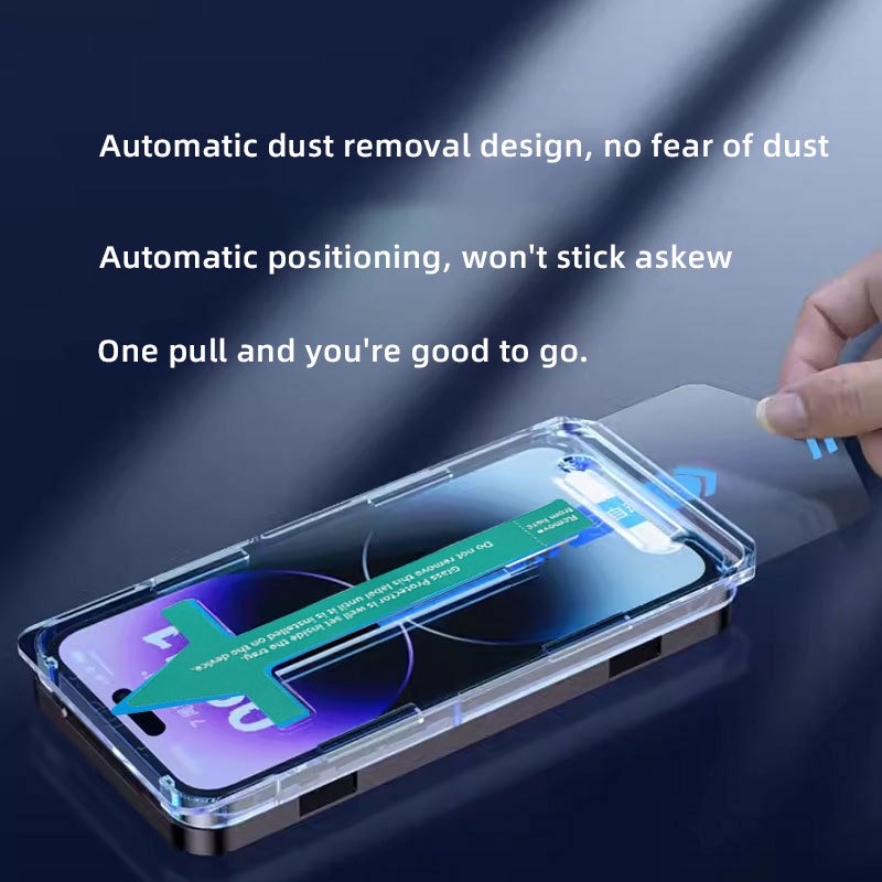 iPhone 🔥49% Off 📱Invisible Artifact Screen Protector - Dust-Free Without Air Bubbles