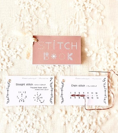 🔥Hot Sale 50% Off🔥Creative Mini Embroidery Sewing Stitch Learning Card Book 📖