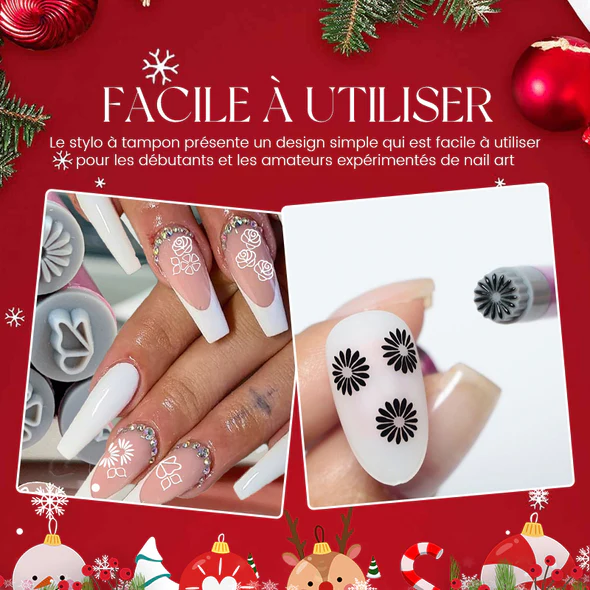 💥New Year's Sale 60% OFF💥Nail Art Stamp Pen 💅