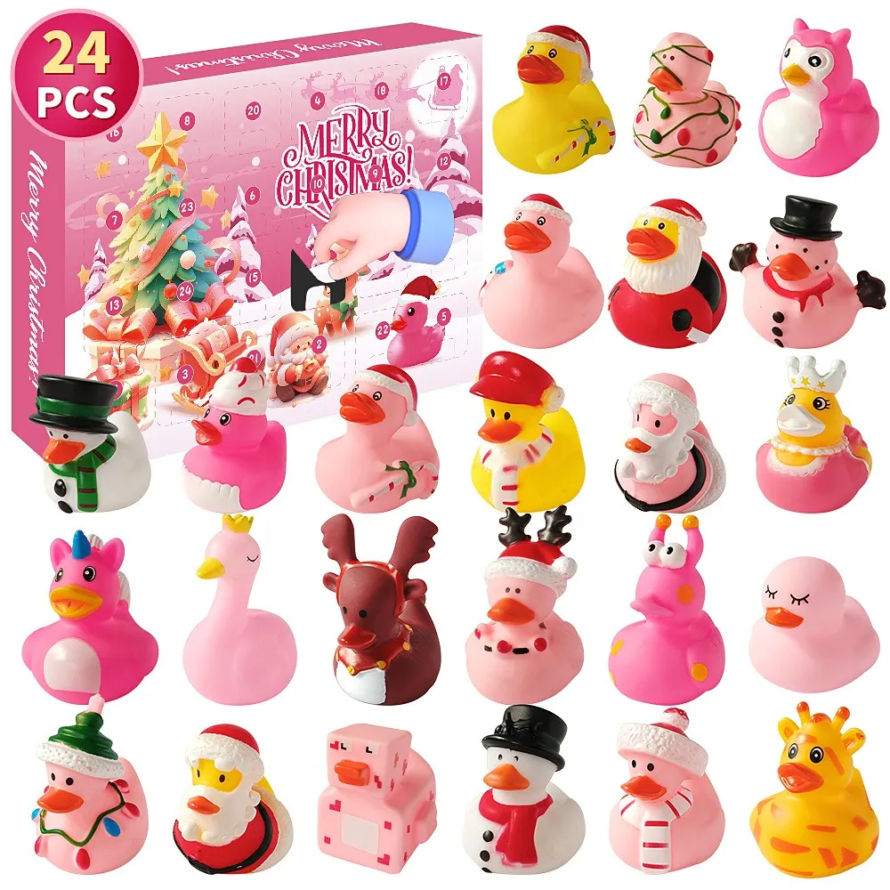 Countdown Christmas Rubber Ducks Advent Calendar