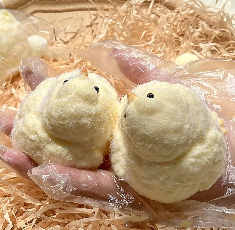 🎅Handmade Ultra Soft Furry Chick Toys