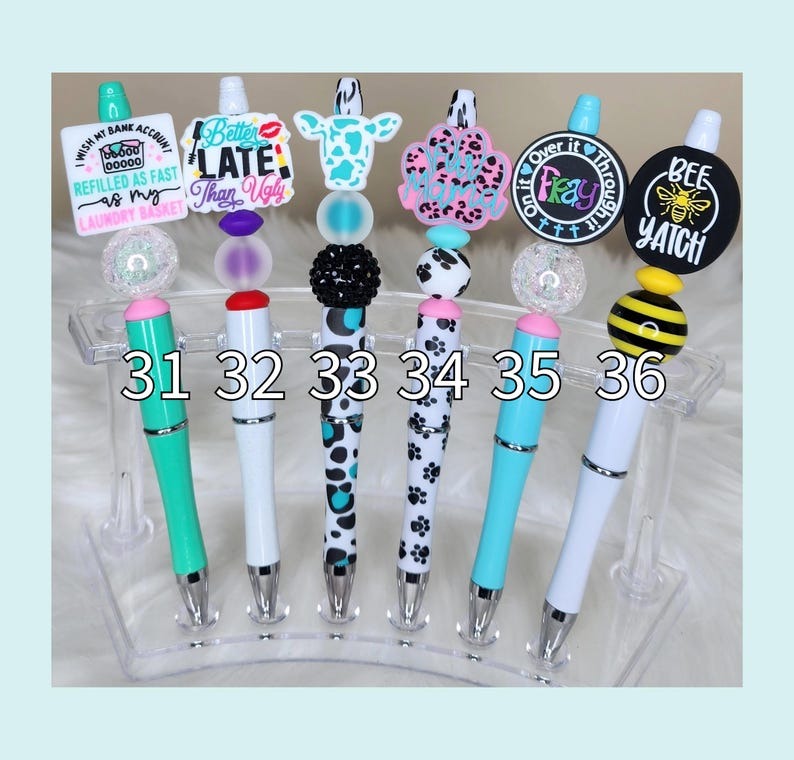 🔥Hot Sale 50% Off🔥Custom Design Adult Humor Beaded Pens🖊️