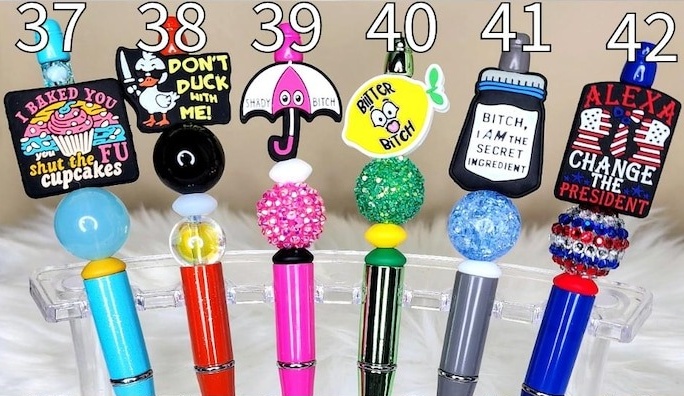 🔥Hot Sale 50% Off🔥😜Adult Humor Theme Bead Pens🔞