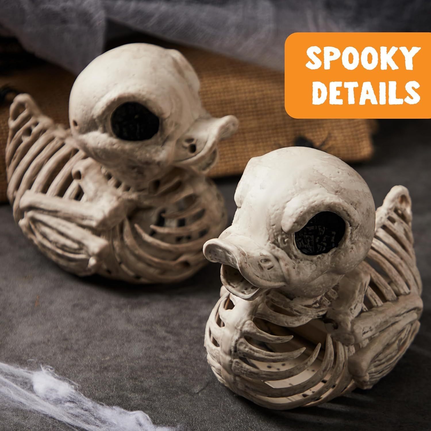 🔥Hot Sale 50% Off🔥🎃Halloween Skeleton Duck Decorative Ornaments🦆