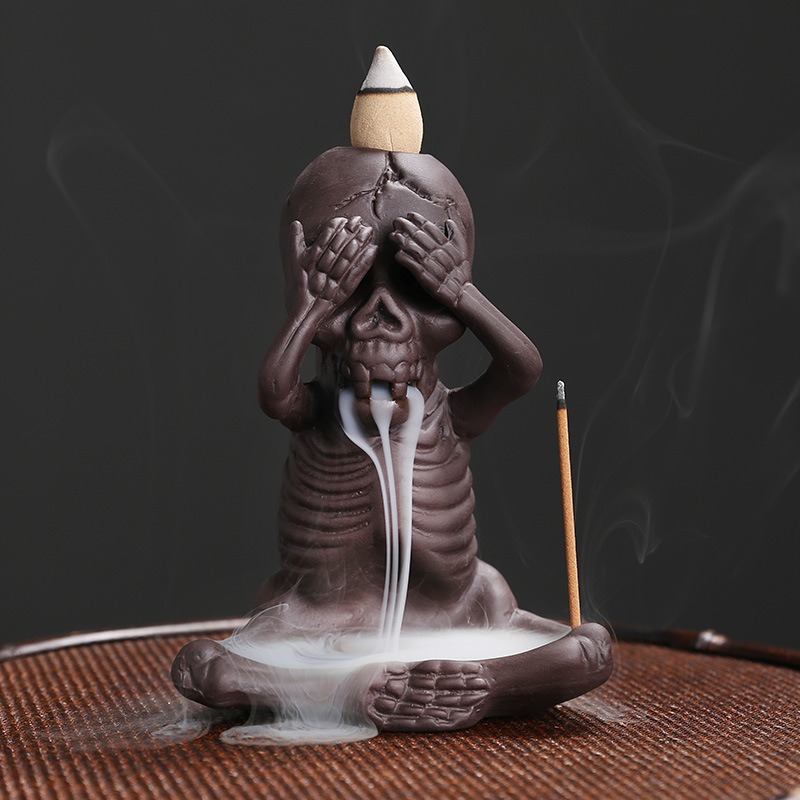 🔥Hot Sale 50% Off🔥🧘‍Three Wisdom Backflow Incense Burner