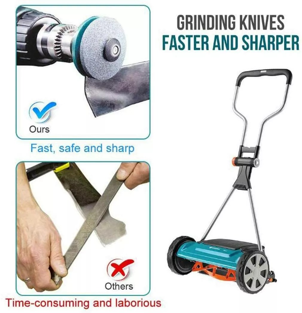 🔥Hot Sale 50% Off🔥✂️Lawnmower Dull Blade Sharpener