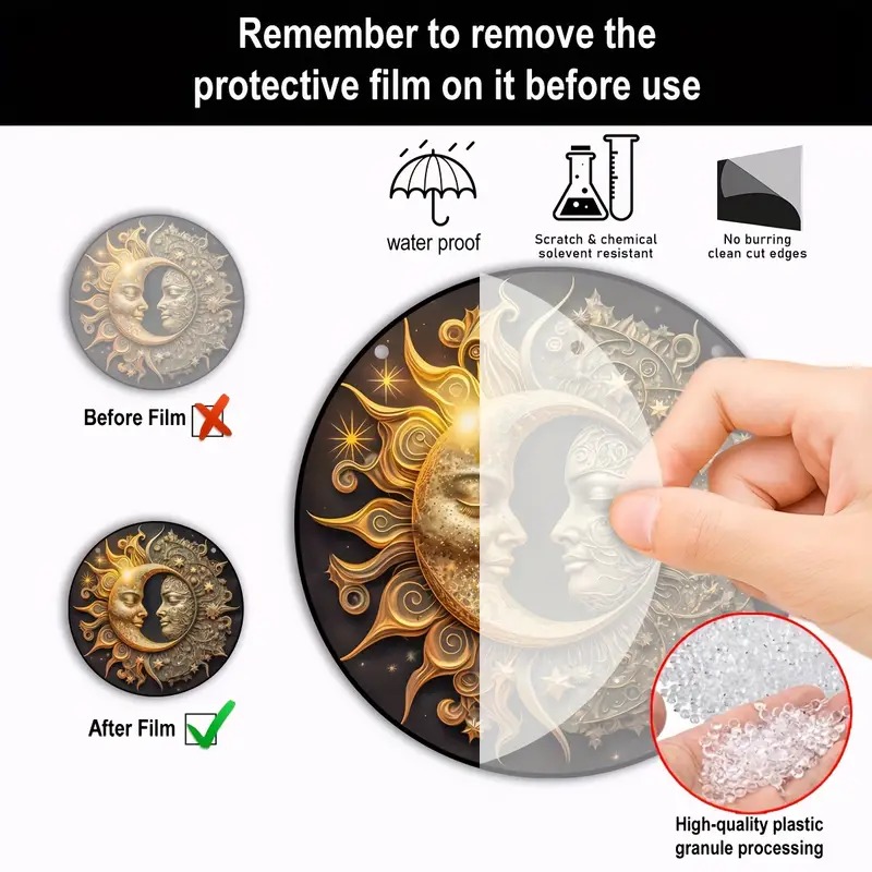 🔥Hot Sale 50% Off🔥😮Stunning Sun Tarot Card Wall Art🎇