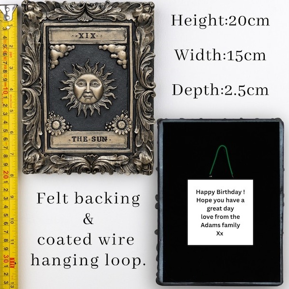 🔥Hot Sale 50% Off🔥Stunning Sun Tarot Card Wall Art🎇