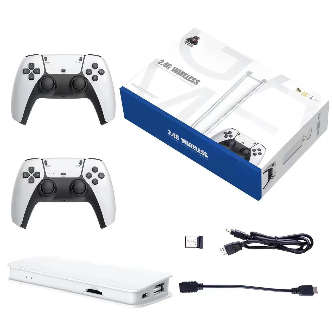 💝Twin Wireless Controllers Home Game Console