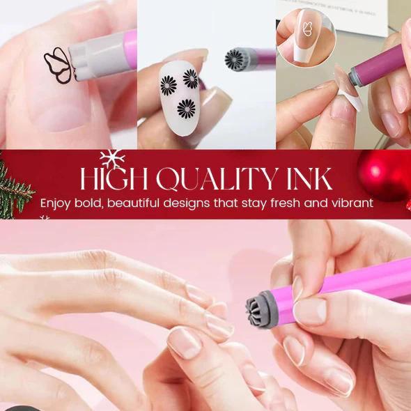 💥New Year's Sale 60% OFF💥Nail Art Stamp Pen 💅