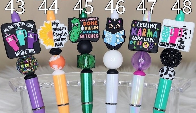 🔥Hot Sale 50% Off🔥😜Adult Humor Theme Bead Pens🔞