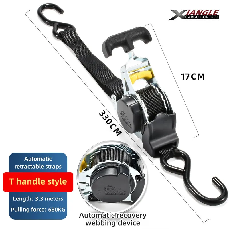 🎉🎉2025 New Year Sale-50% Discount🎁Retractable Ratchet Straps
