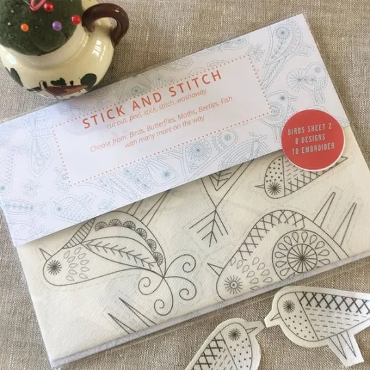 🧶Water soluble embroidery transfers