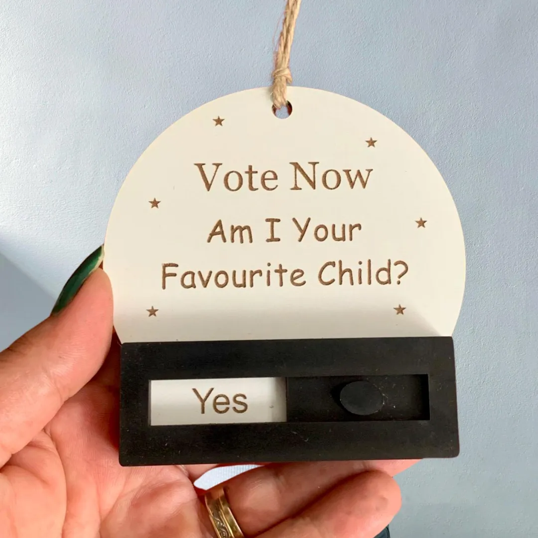 💖Sliding Scale Joke Christmas Bauble