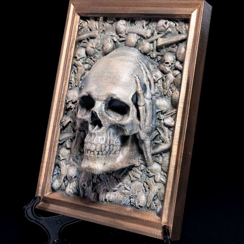 🔥Hot Sale 50% Off🔥🎃Three-Wisdom Skeleton Halloween Decorations