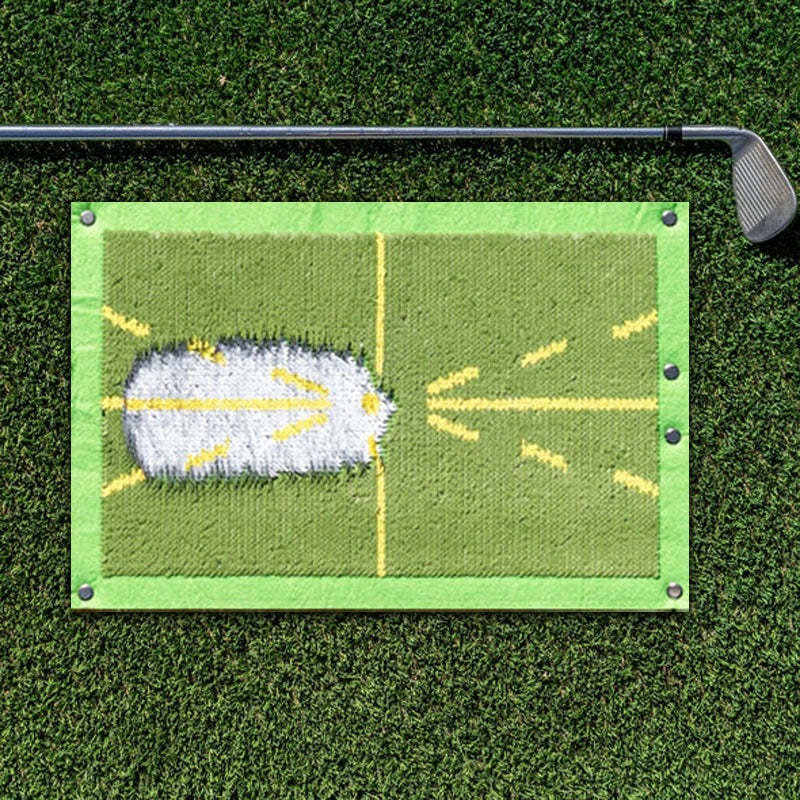 🔥Father's Day Hot Sale 49% OFF-Golf Training Mat For Swing Detection Batting