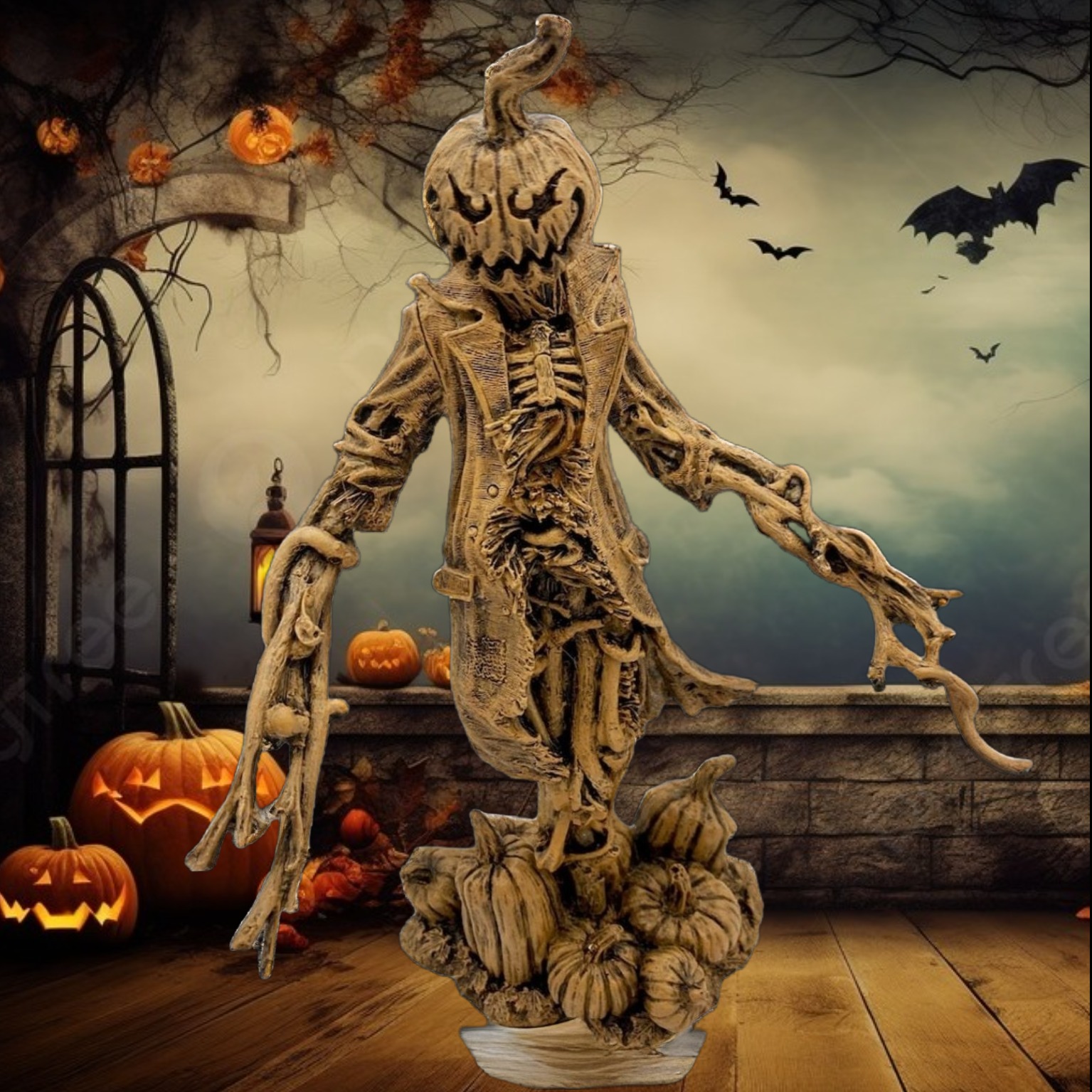 🔥Hot Sale 50% Off🔥🎃Halloween Scarecrow Decorative Ornaments