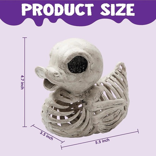 🔥Hot Sale 50% Off🔥🎃Halloween Skeleton Duck Decorative Ornaments🦆