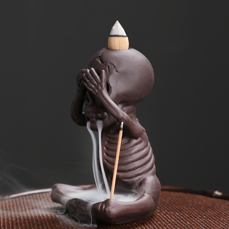 🔥Hot Sale 50% Off🔥🧘‍Three Wisdom Backflow Incense Burner