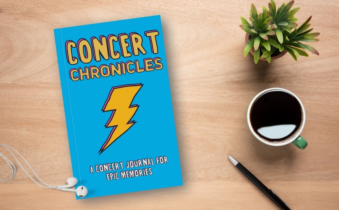 🎵Concert Chronicles - A Concert Journal for Epic Memories