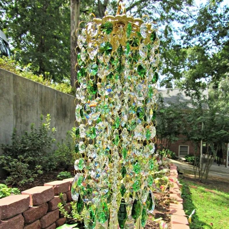 🔥🎁Hot Sale 49% Off🎁🔥-🎐Aurora Crystal Wind Chime