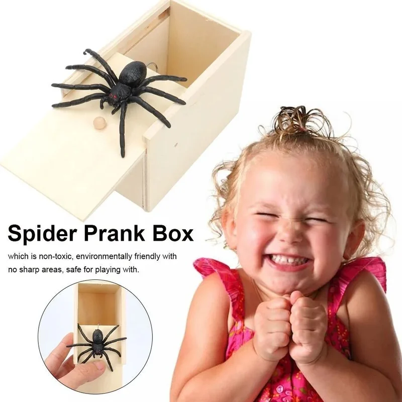 🤣Super Funny Crazy Prank Gift Box Spider