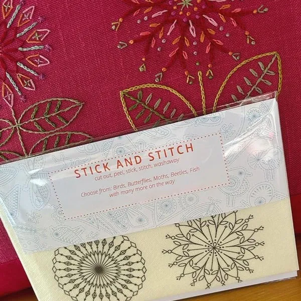 🧶Water soluble embroidery transfers