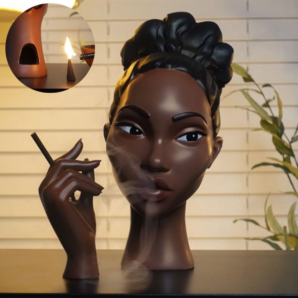 🔥Buy 2 Free Shipping🔥-Head Incense Burner Black Woman