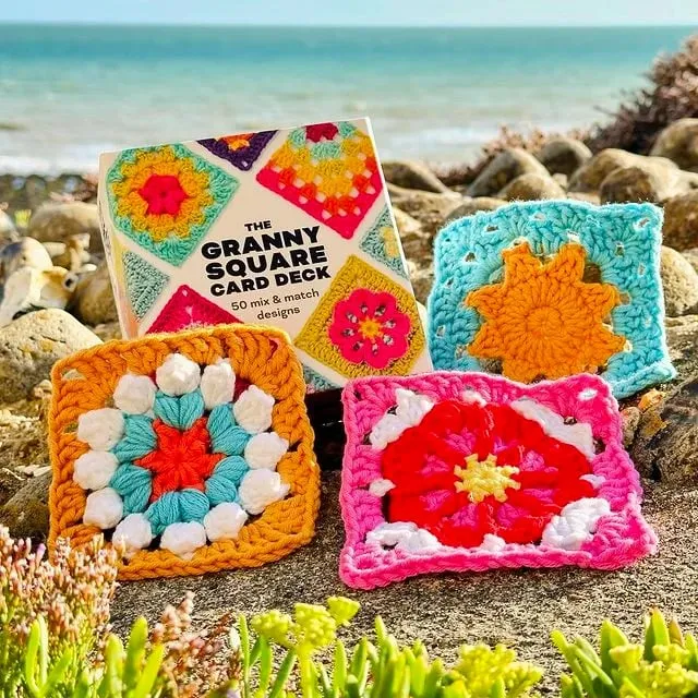 🔥The Granny Square Card Deck[50 Mix & Match Designs]