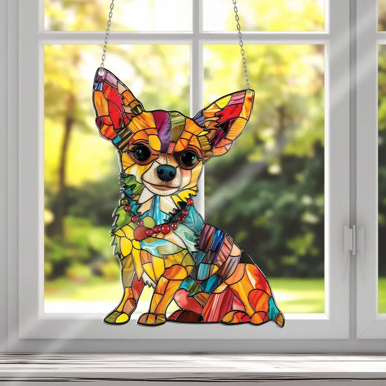 🐶Dachshund Window Hanging