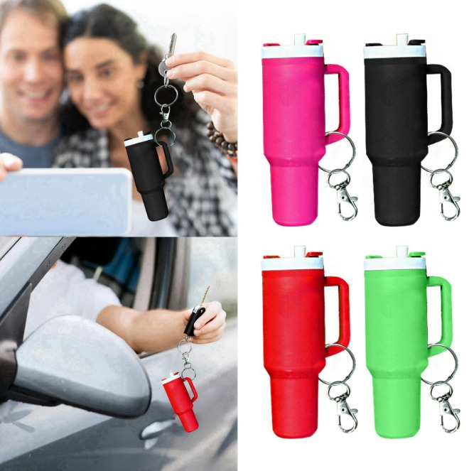🌟Hot Sale🌟Lovely Mini Cup Keychain😍🔥Buy More Save More🔥
