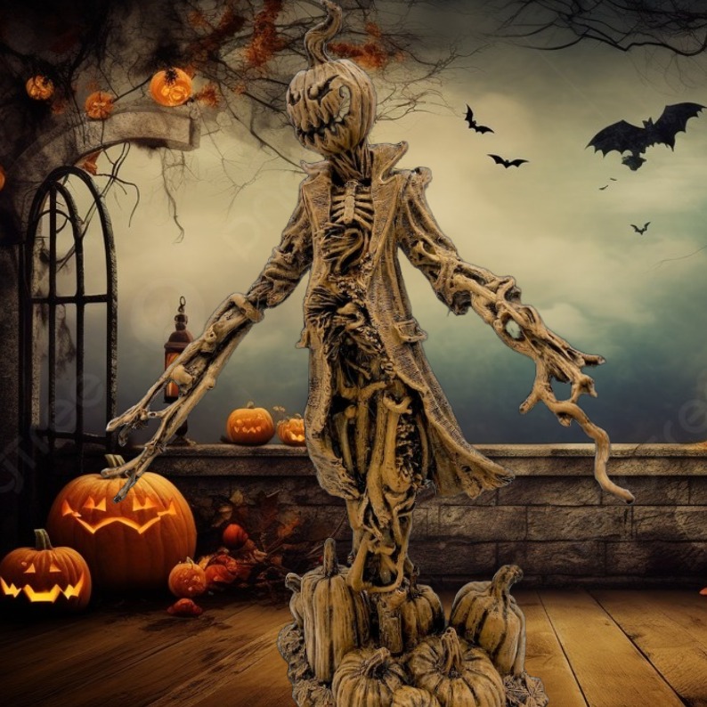 🔥Hot Sale 50% Off🔥🎃Halloween Scarecrow Decorative Ornaments