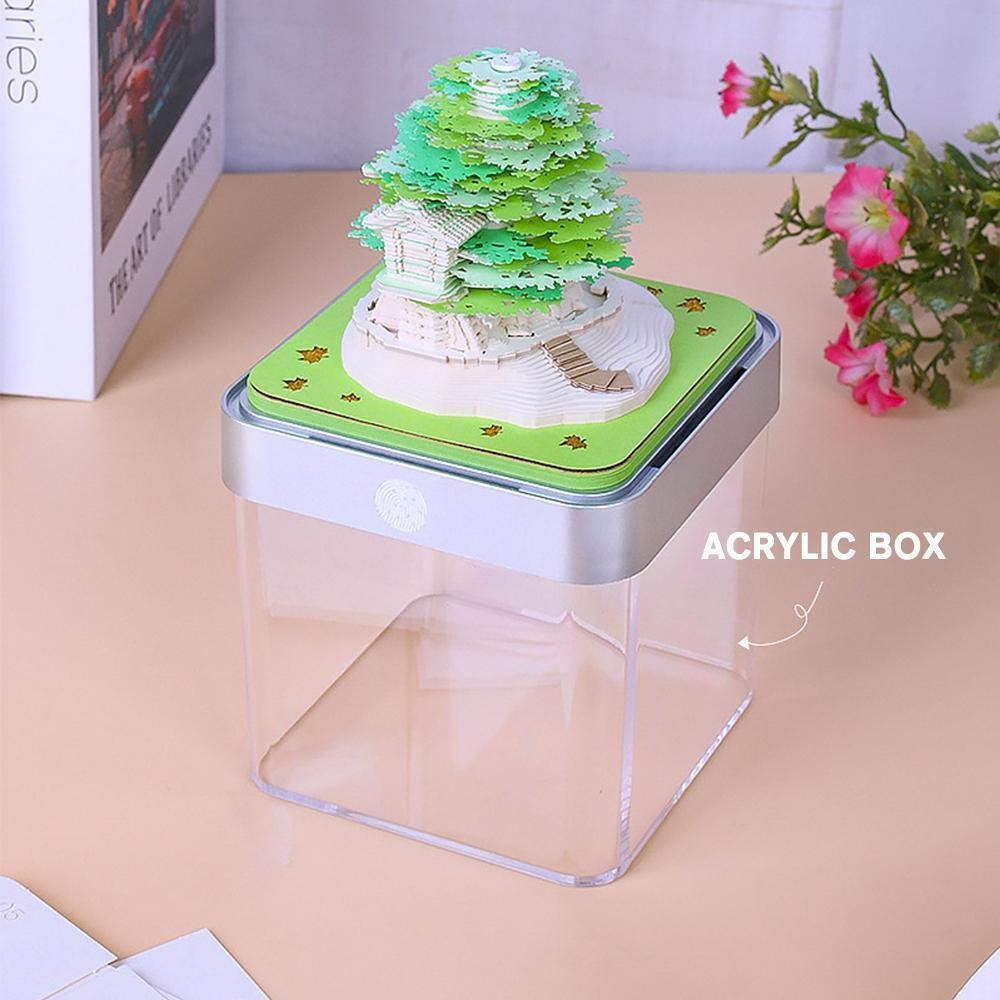 🔥Hot Sale 50% Off🔥🌟3D Engraved Tear-off Sticky Note 2025 Calendar  📅