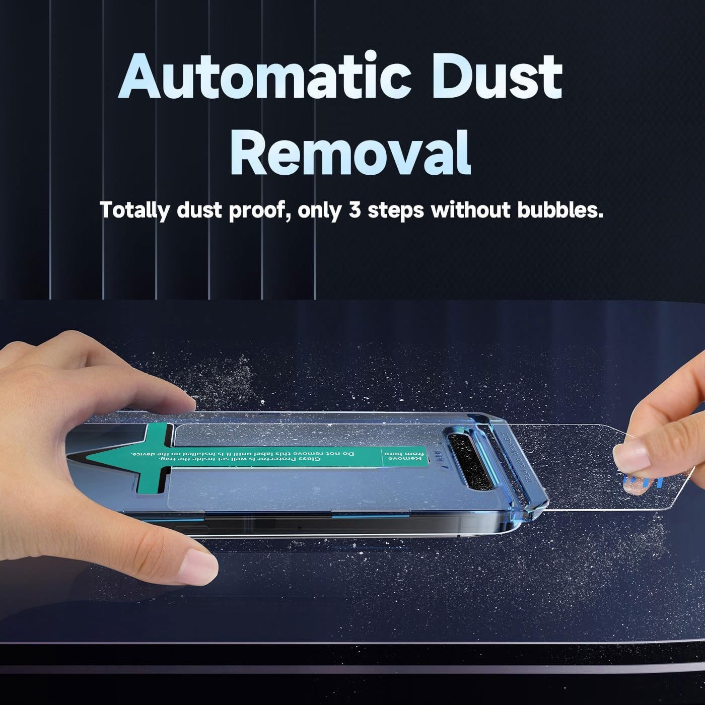 iPhone 🔥49% Off 📱Invisible Artifact Screen Protector - Dust-Free Without Air Bubbles