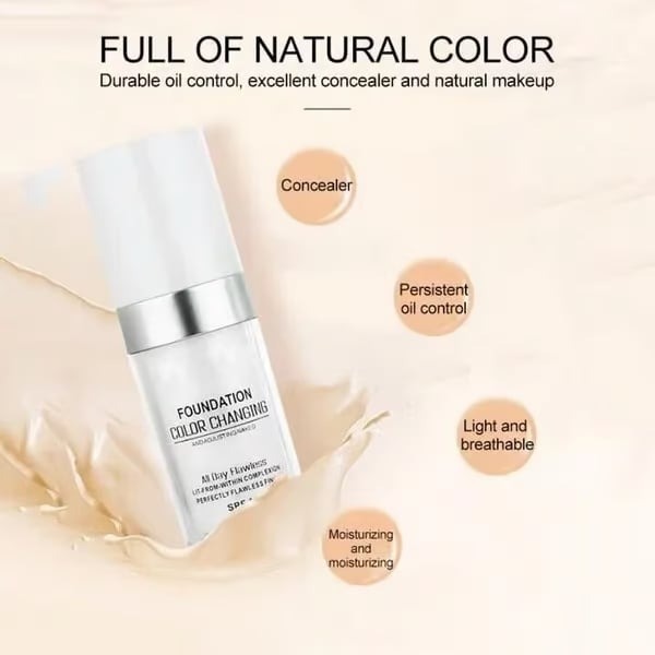 🔥 49% Off🔥 2024 for Best Color Changing Mature Skin Foundation 💄
