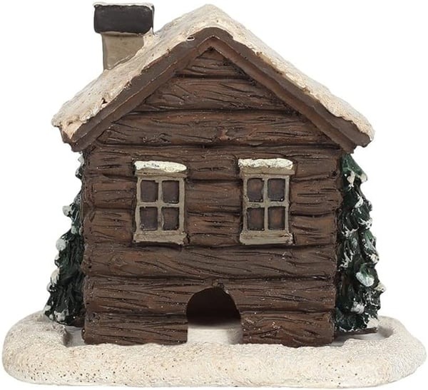 🔥 Hot Sale 50% Off🔥🎄Christmas Wooden House Incense Burner 🌿