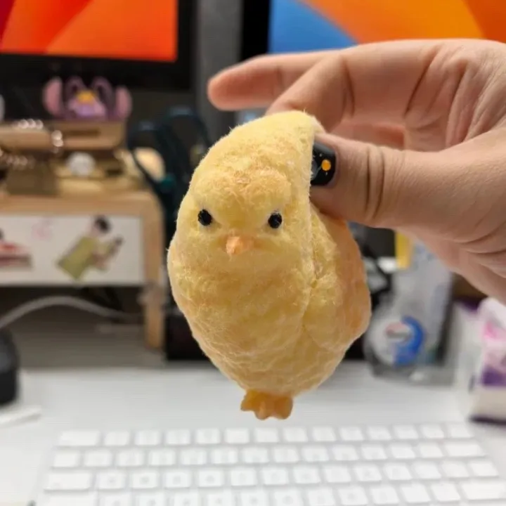 🎅Handmade Ultra Soft Furry Chick Toys