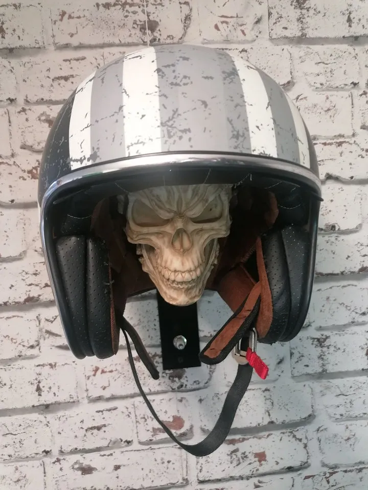 🔥LAST DAY 70% OFF🔥- 🏴‍☠️Motorcycle Helmet and Jacket Skull Holder