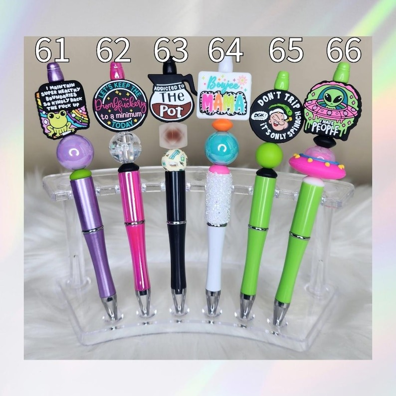 🔥Hot Sale 50% Off🔥😜Adult Humor Theme Bead Pens🔞