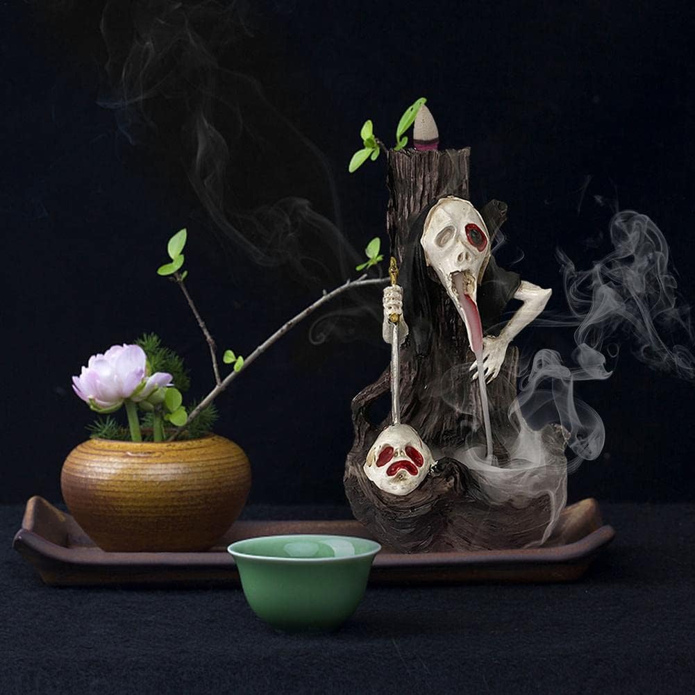 Horror Witch Magic Incense Burner Decoration