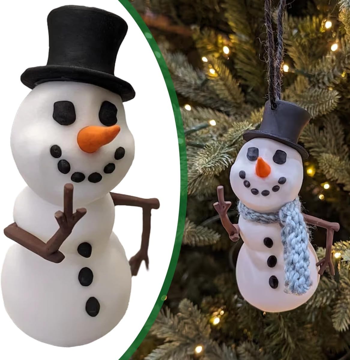 ⛄🤣Rude Mr. Snowman